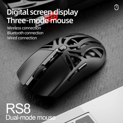 Wireless Gaming Mouse For Big Hands – Bluetooth 3-Mode