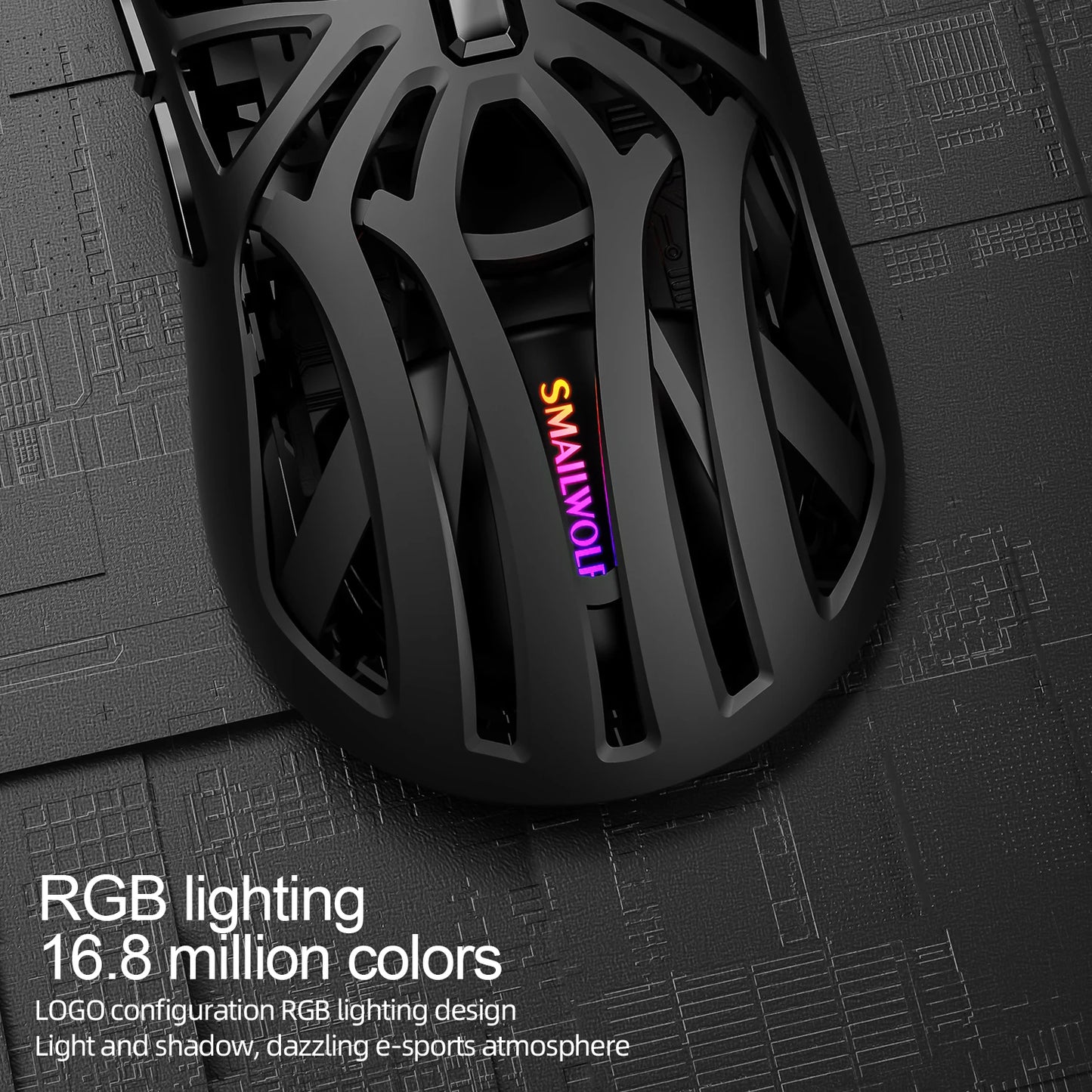Wireless Gaming Mouse For Big Hands – Bluetooth 3-Mode