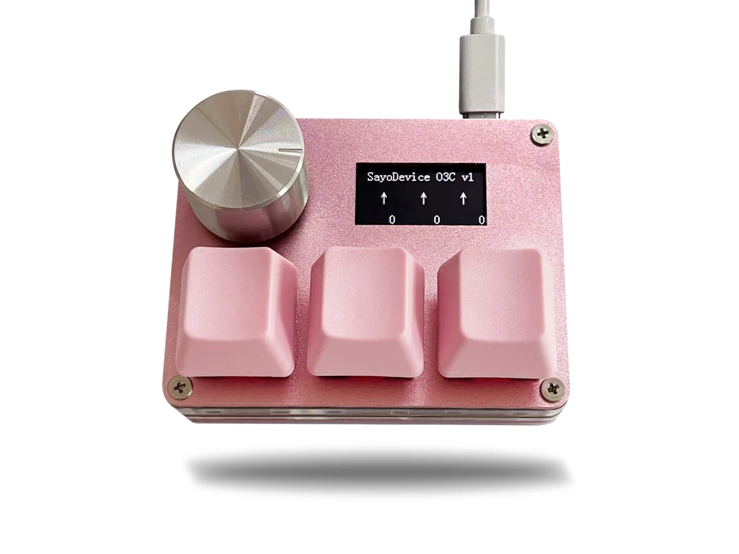 PINK Color Rapid Trigger Gaming Keyboard With Magnetic Switches
