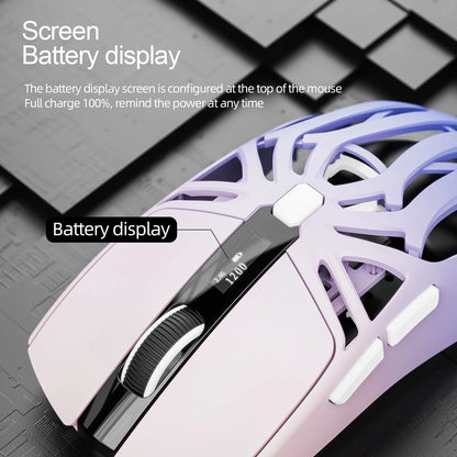 Wireless Gaming Mouse For Big Hands – Bluetooth 3-Mode